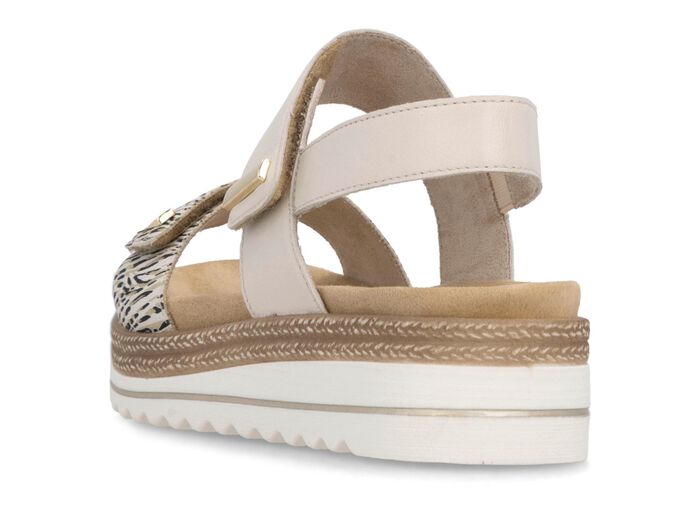 Remonte, schicke Damen-Sandalen, mit herausnehmbarem Fu&szlig;bett 